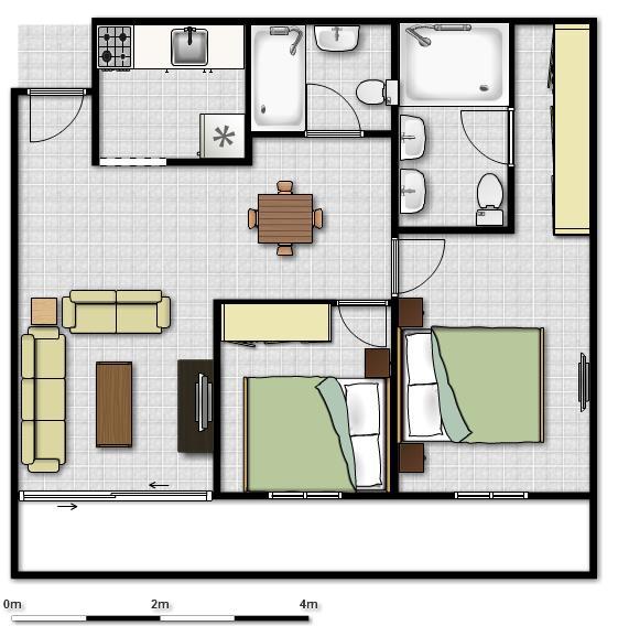 Porto De Iracema Apartment 2 Quartos/ 2 Bedrooms) Форталеза Экстерьер фото